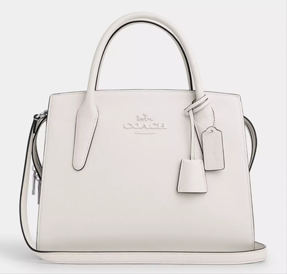NWT Coach Large Leather Andrea Carryall Bag