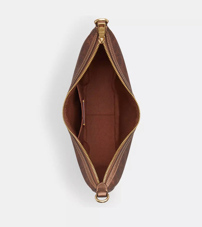 NWT Coach Aria Shoulder/Crossbody Bag Signature Canvas & Leather