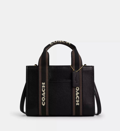 NWT Coach Leather Smith Tote Bag 24 in Black