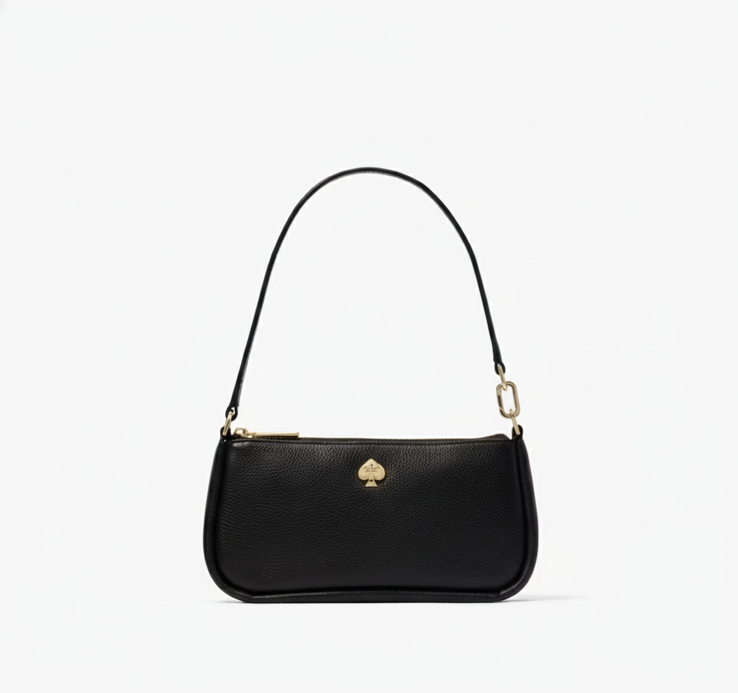 NWT Kate Spade Kayla Convertible Wristlet/Shoulder Bag In Black