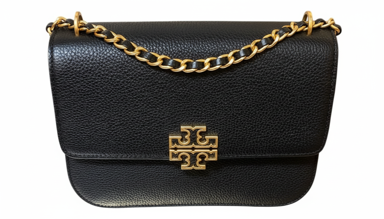 NWT Tory Burch Britten Small Adjustable Leather Shoulder/ Crossbody Bag