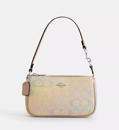 NWT Coach Nolita 19 In Rainbow Signature Canvas