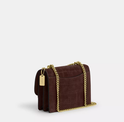 NWT Coach Mini Klare Crossbody Bag  In Gold/Maple