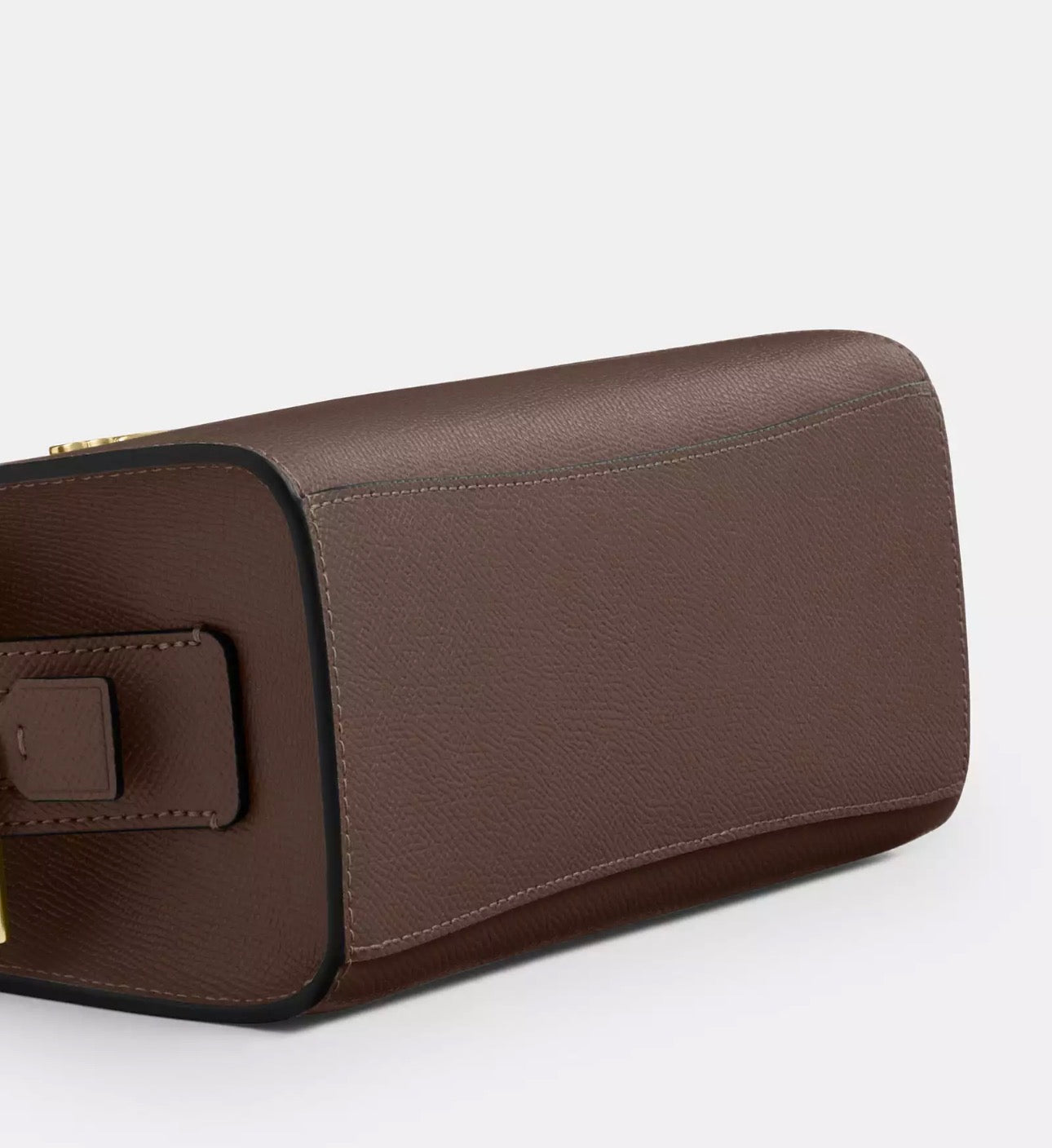 NWT Coach Gia Crossbody Leather Bag In Dark Stone