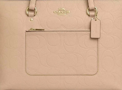 NWT Coach Signature Leather station Tote Bag