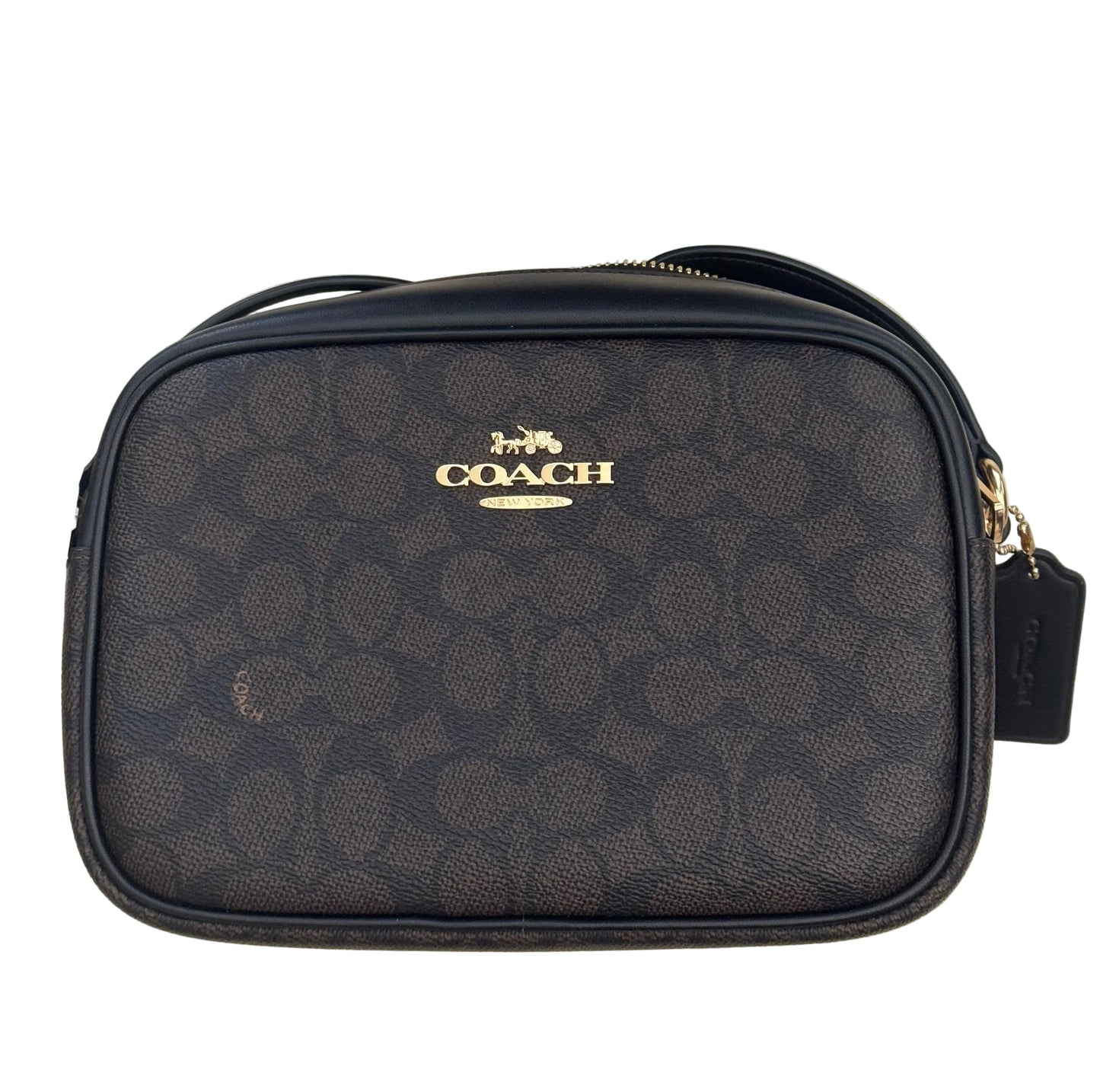 NWT Coach Medium Jamie Camera Crossbody Bag In Signature Canvas