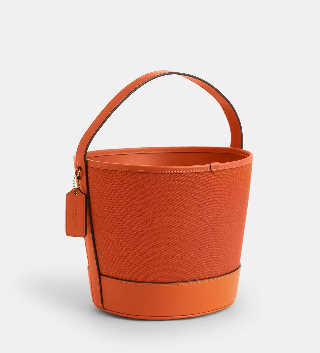 NWT Coach Trick Or Treat Bucket With Halloween Pumpkin