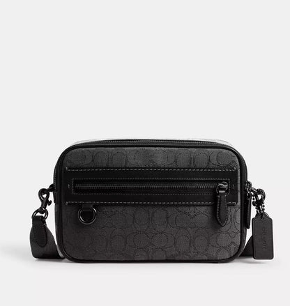 NWT Coach Medium Jamie Camera Crossbody Bag In Signature Canvas & Leather