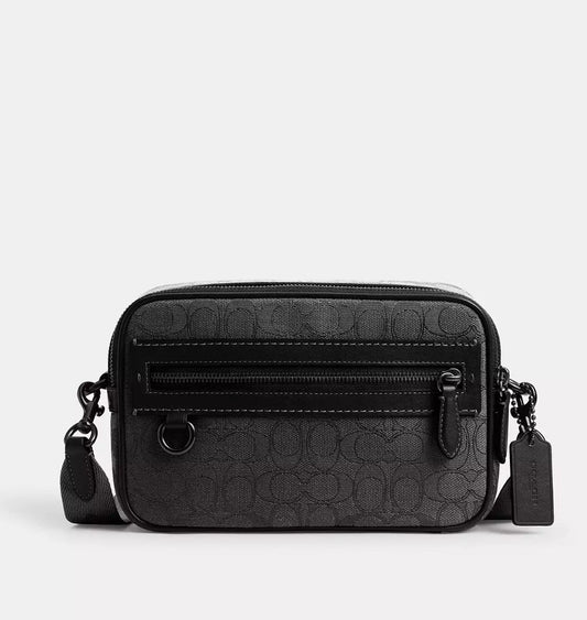 NWT Coach Medium Jamie Camera Crossbody Bag In Signature Canvas & Leather