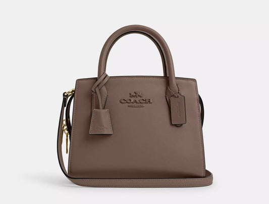 NWT Coach Medium Andrea Carryall Crossbody Leather Bag
