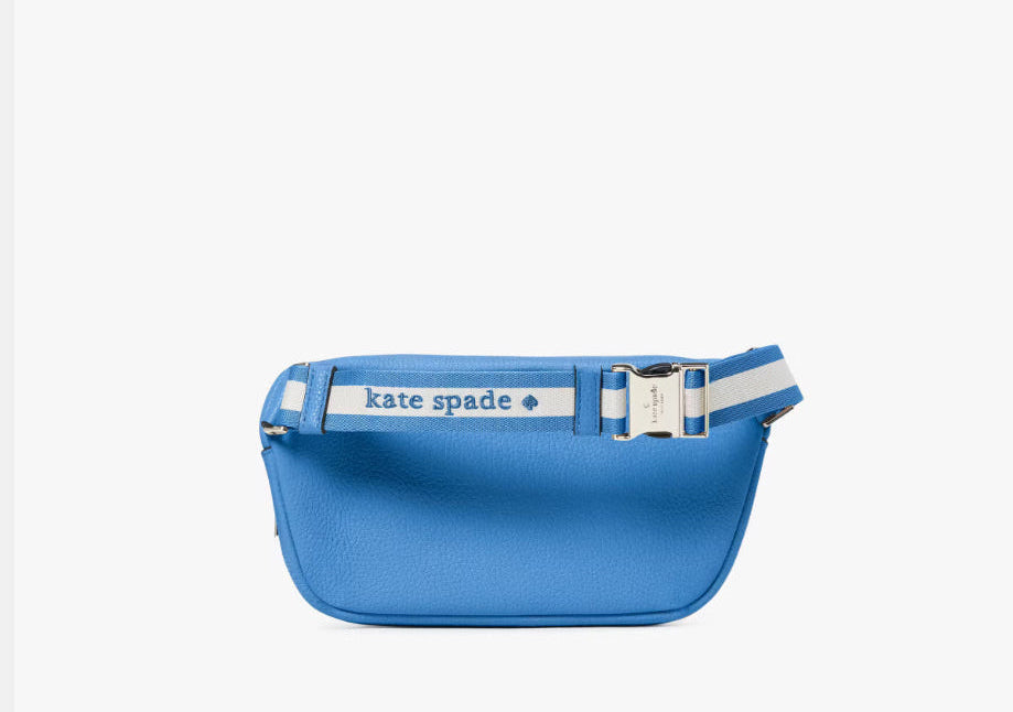 NWT Kate Spade Emma Leather Belt Bag In Blue
