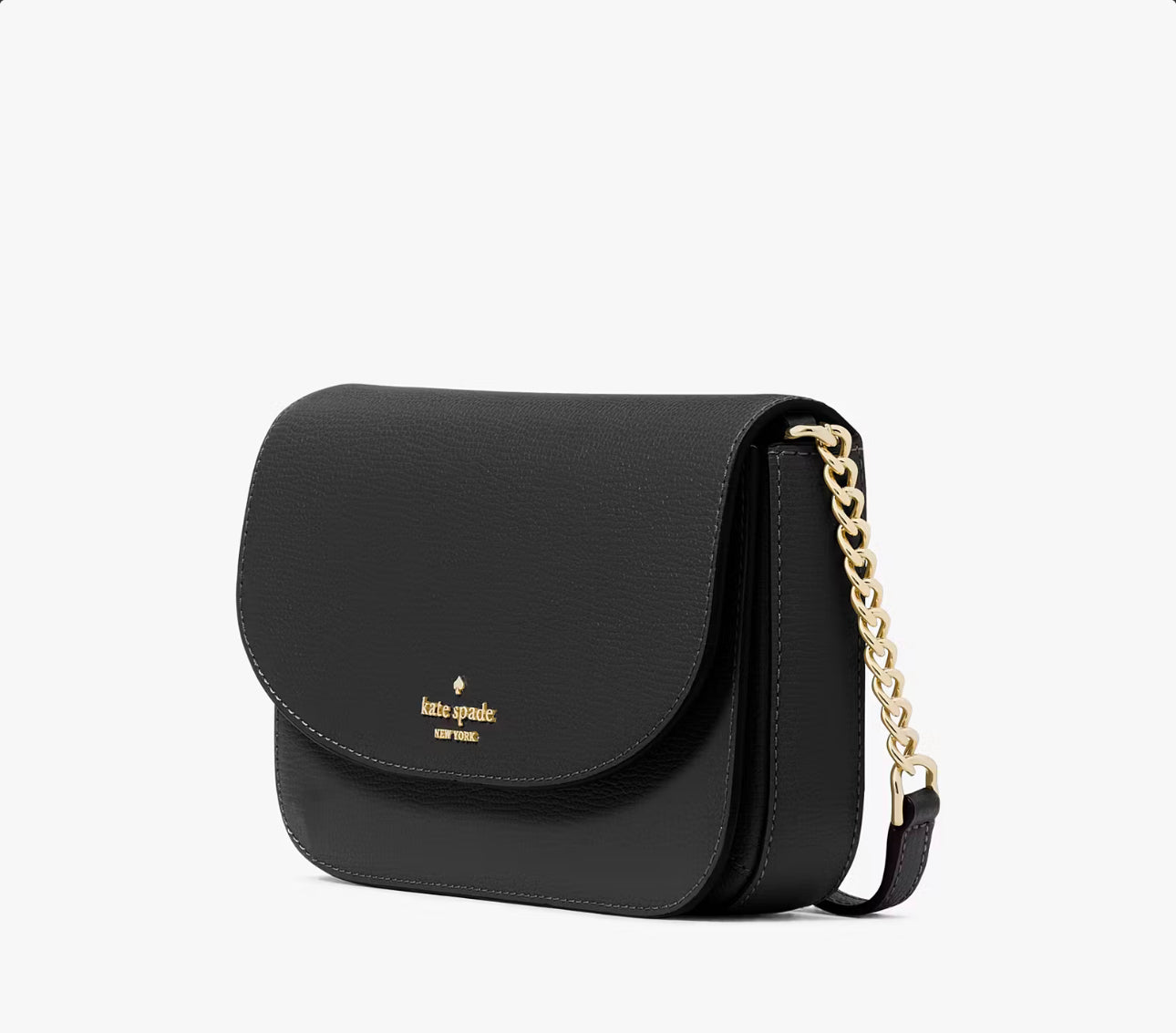 NWT Kate Spade Kristi Crossbody Leather Bag In Black
