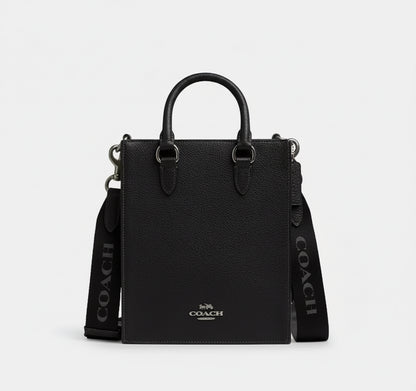 NWT Coach Leather Dylan Tote Bag In Black