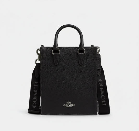 NWT Coach Leather Dylan Tote Bag In Black