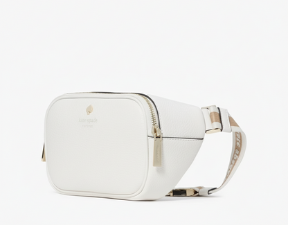 NWT Kate Spade Emma Leather Belt Bag In Parchment