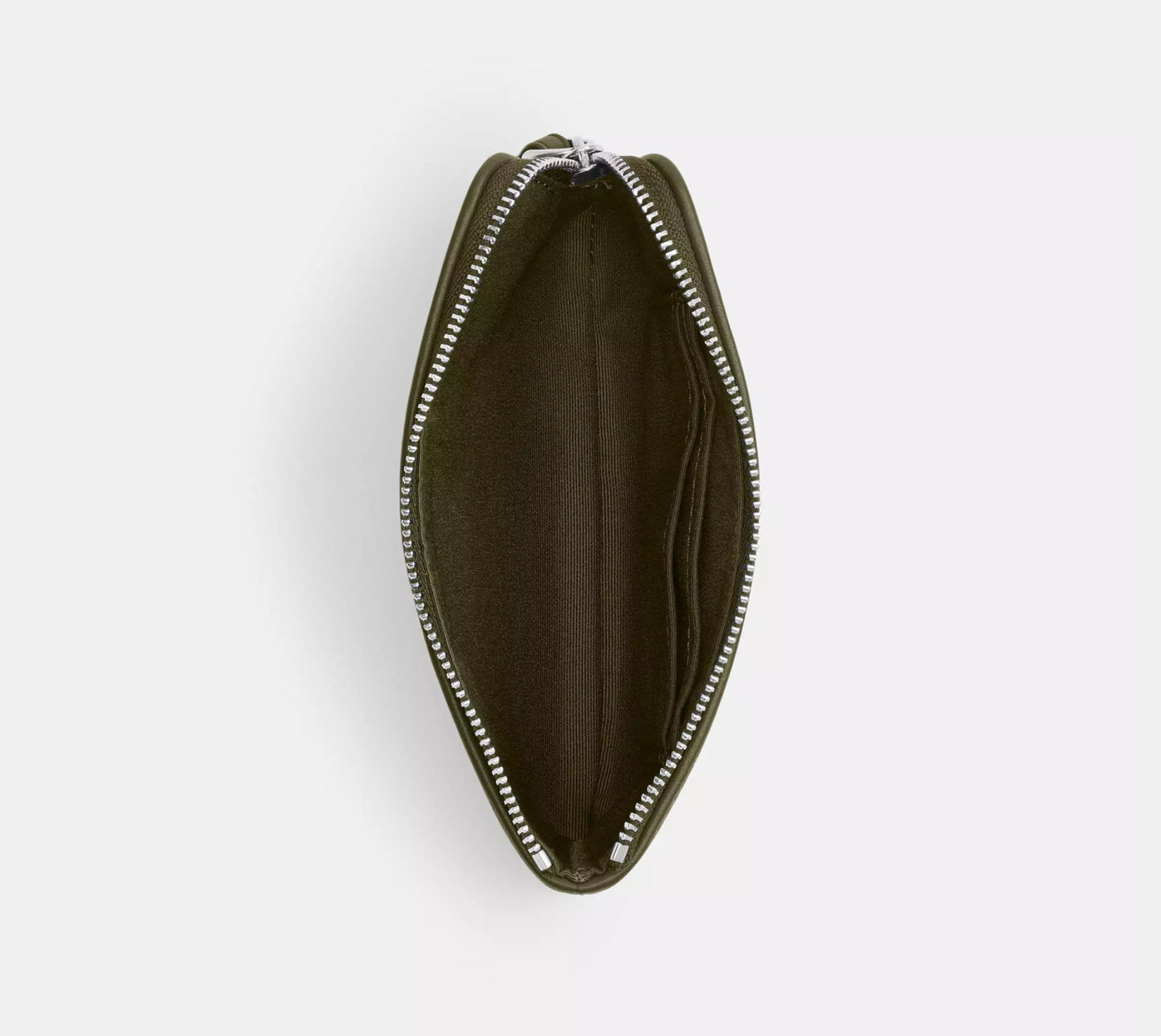 NWT Coach Corner Zip Wristlet In Signature Jacquard