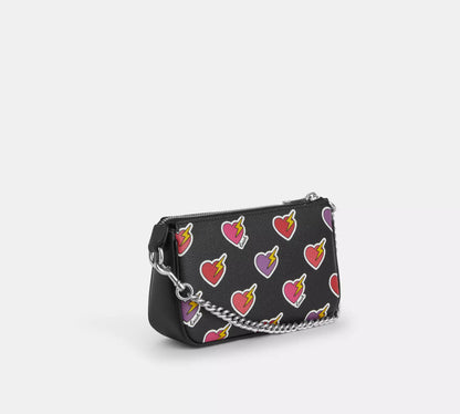 Coach Nolita 19 With Heart Bolt Print