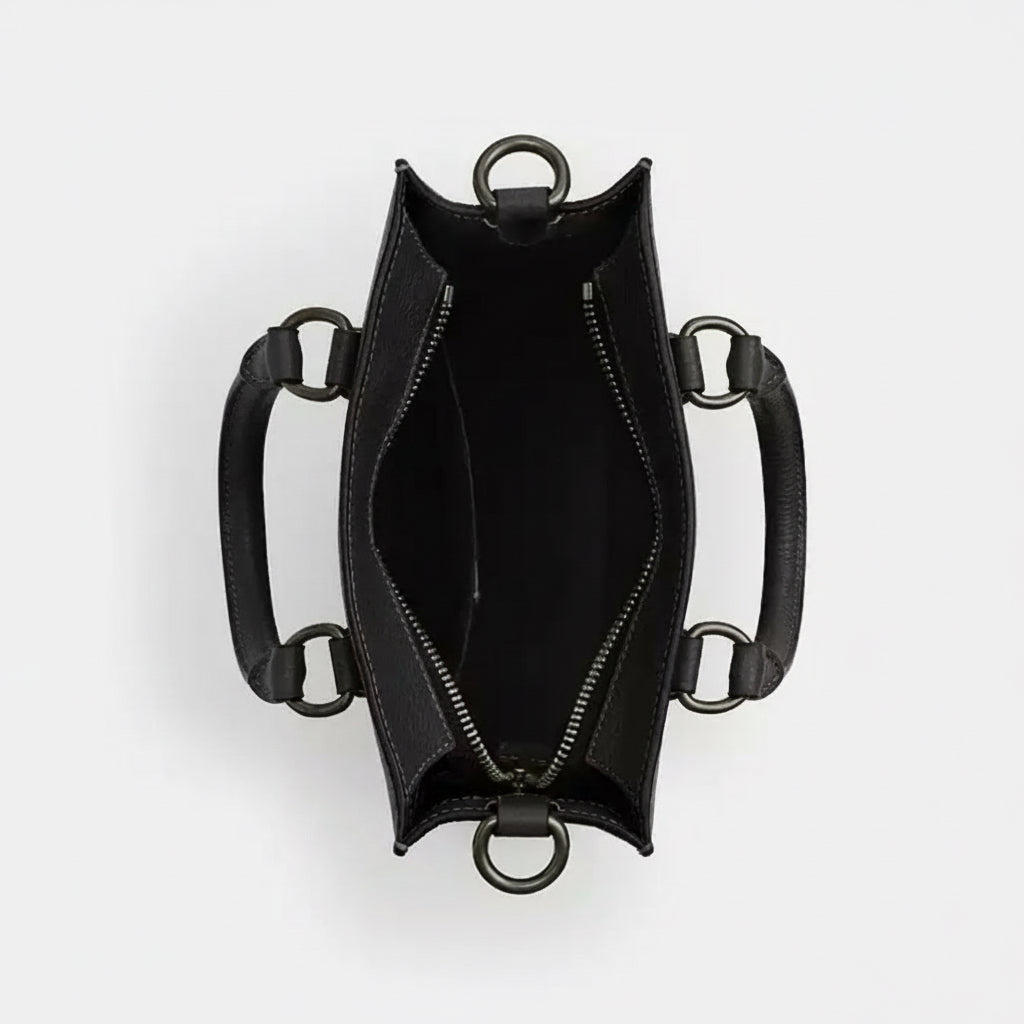 NWT Coach Leather Dylan Tote Bag In Black