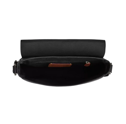 NWT Coach Men’s Houston Map Bag In Signature Canvas & Leather