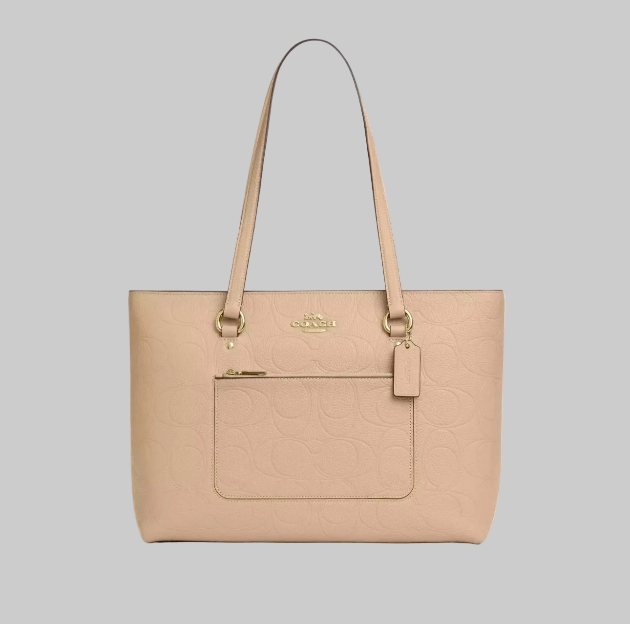 NWT Coach Signature Leather station Tote Bag