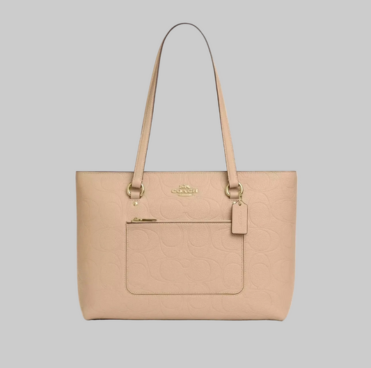 NWT Coach Signature Leather station Tote Bag