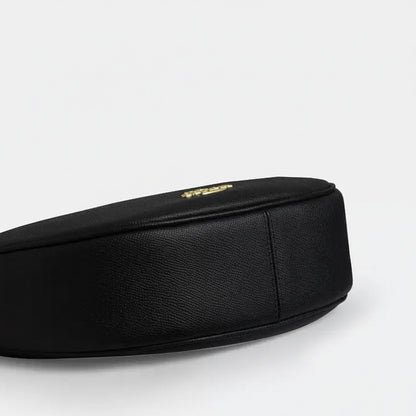 Coach Aria Shoulder/Crossbody Leather Bag In Gold/Black