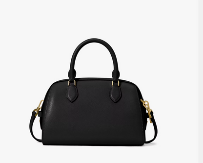 NWT Kate Spade Leather Madison Small Dolly Duffle Crossbody Bag In Black
