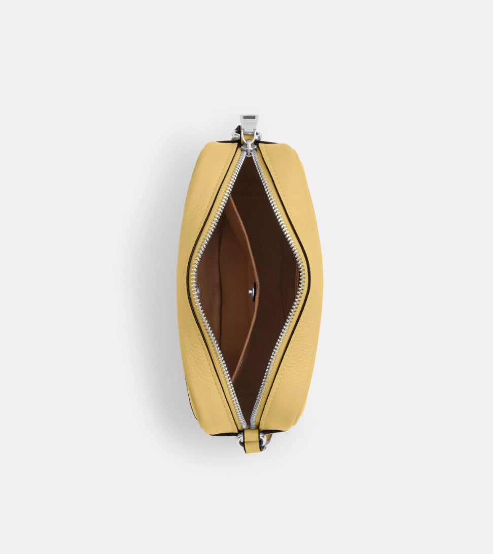 NWT Coach Mini Jamie Camera Bag With Floral Print In Chalk/Multi