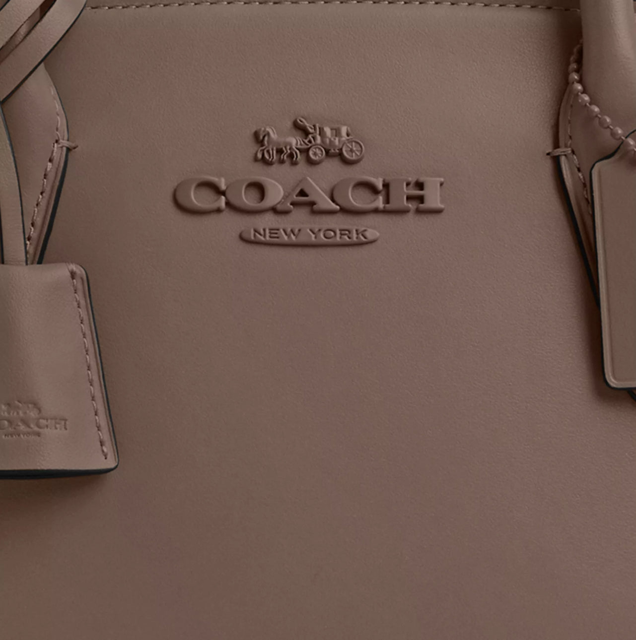 NWT Coach Medium Andrea Carryall Crossbody Leather Bag