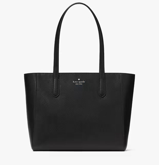 NWT Kate Spade Staci Medium Tote KG473 In Black