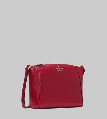 NWT Kate Spade Leather Monica Small Crossbody Bag In Red