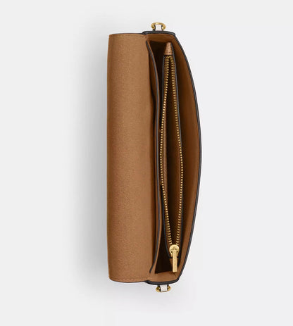 NWT Coach Mila Leather Crossbody With Sticker Print with Dust Bag