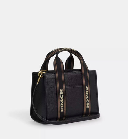 NWT Coach Leather Smith Tote Bag 24 in Black