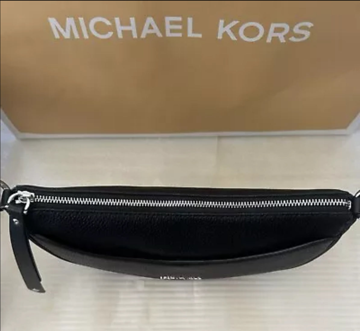 Michael Kors Dover Leather Crossbody Bag Medium