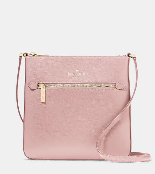 NWT Kate Spade Sadie Large Crossbody Leather Bag in Pink