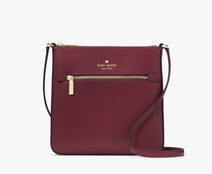 NWT Kate Spade Sadie Large Crossbody Leather Bag K7379 in Merlot