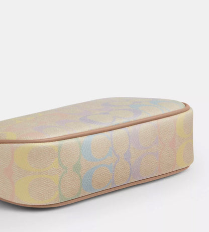 NWT Coach Nolita 19 In Rainbow Signature Canvas