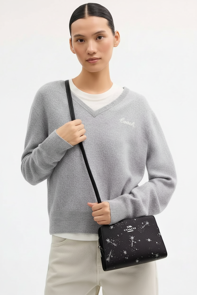 NWT Coach Gia Crossbody Bag With Star Print