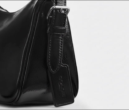 NWT Coach Leather Kailey Shoulder Bag In Black