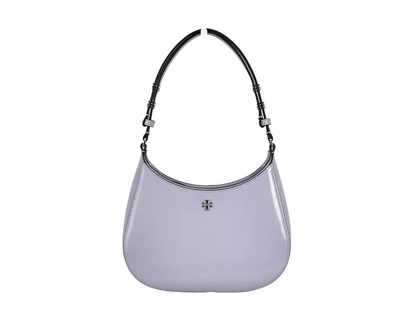 NWT Tory Burch Emerson Patent Leather Shoulder Bag in Light Violet
