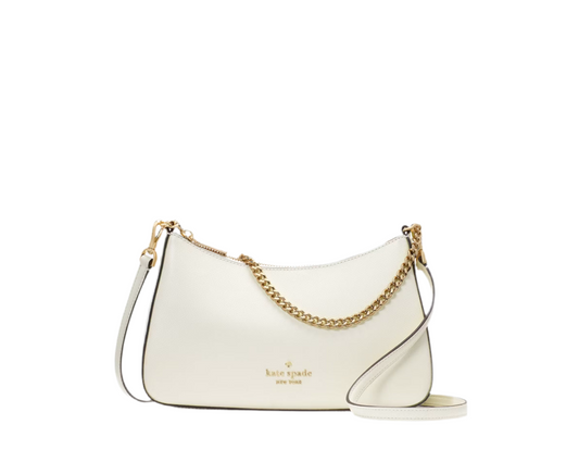 NWT Kate Spade Margot Convertible Crossbody Leather Bag In Meringue