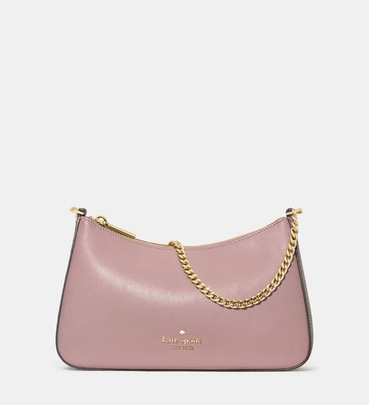 NWT Kate Spade Margot Convertible Crossbody Leather Bag In Dusk Rose