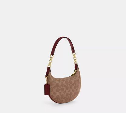 Coach Mini Payton In Signature Canvas With Horse & Carriage Print