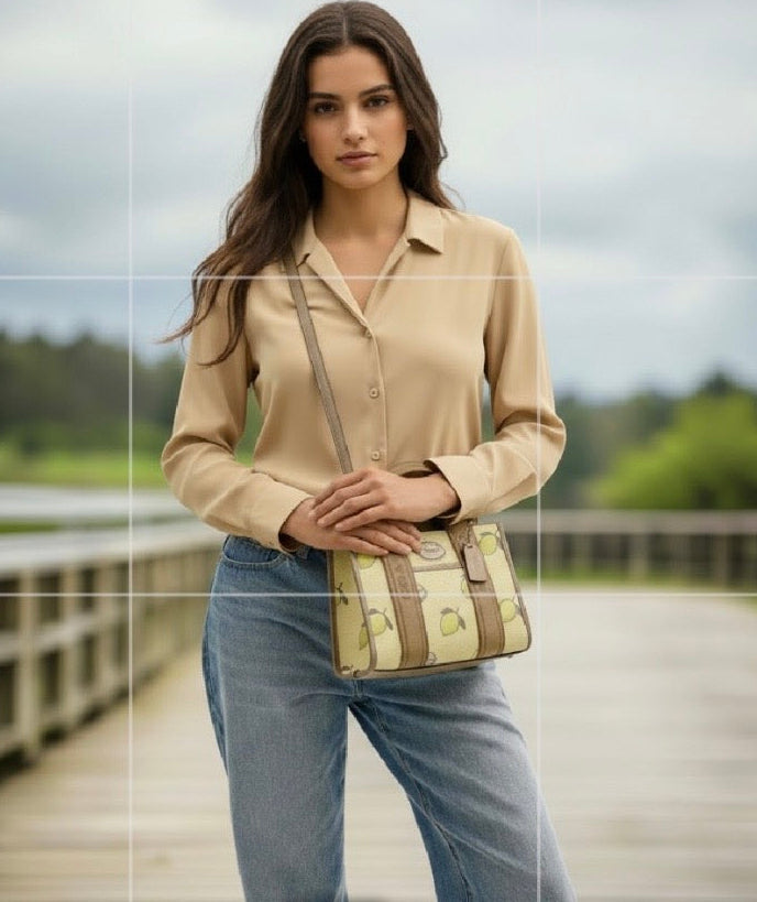 NWT Coach Smith Tote Bag 24 With Lemon Print – Ourbello