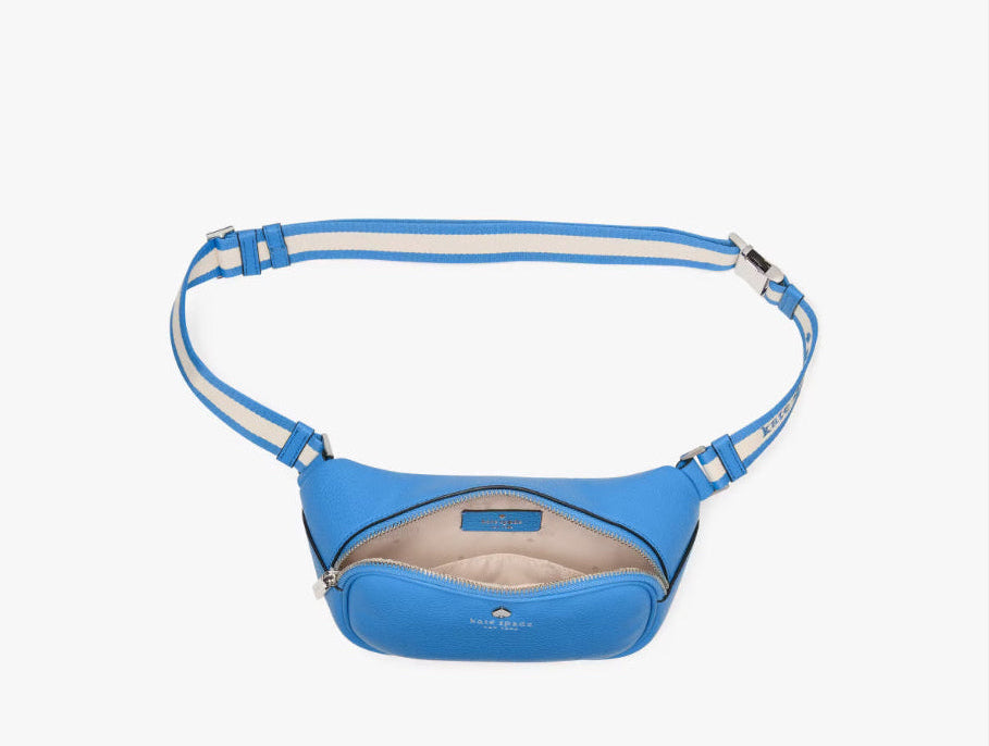 NWT Kate Spade Emma Leather Belt Bag In Blue
