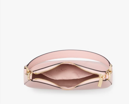 NWT Kate Spade Paige Convertible Medium Leather Crossbody In Rose Smoke