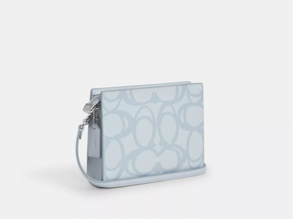 NWT Coach Slim Crossbody Bag In Sketch Signature Canvas