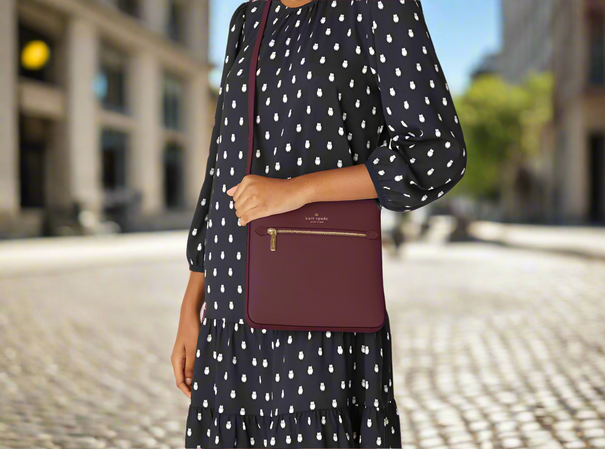 【K7379】HOT HOT SOCA NWT Kate Spade Sadie Large Crossbody Leather Bag K7379 in