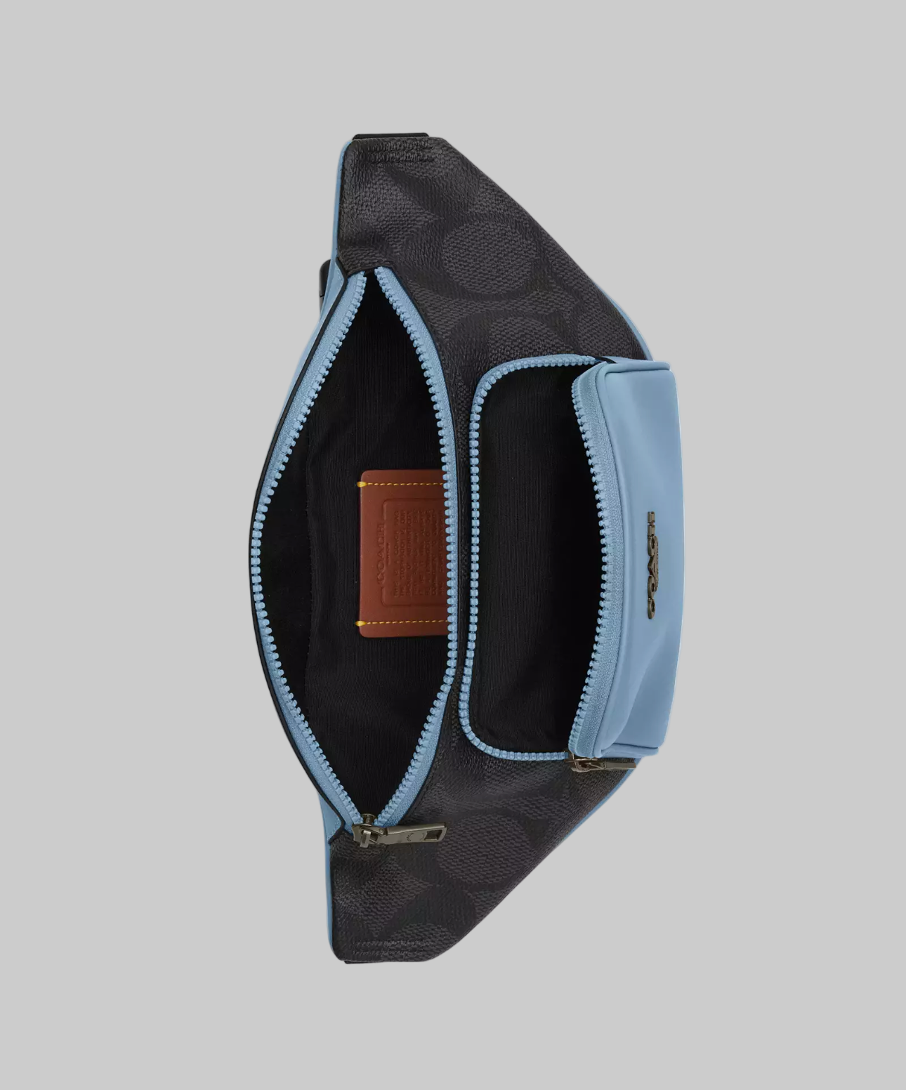 NWT Coach Racer Small Belt Bag In Maxi Signature Canvas