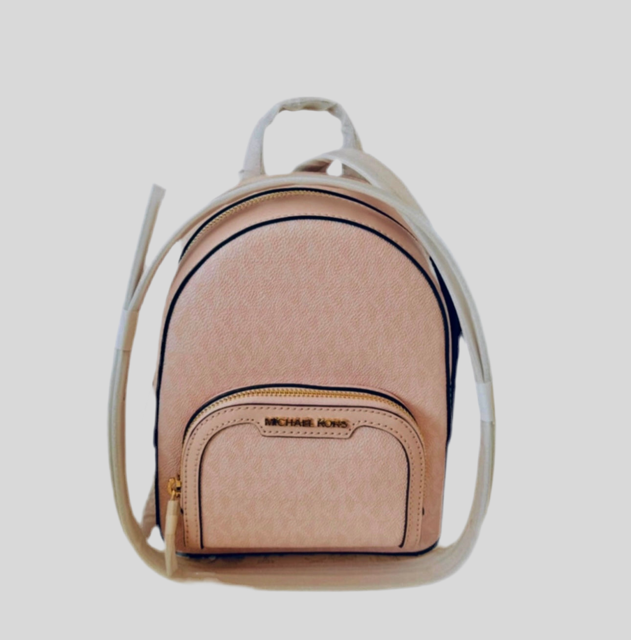 NWT Michael Kors Jaycee XS Convertible Zip Pocket Backpack In Blush